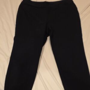 Investments Black Ankle Pants